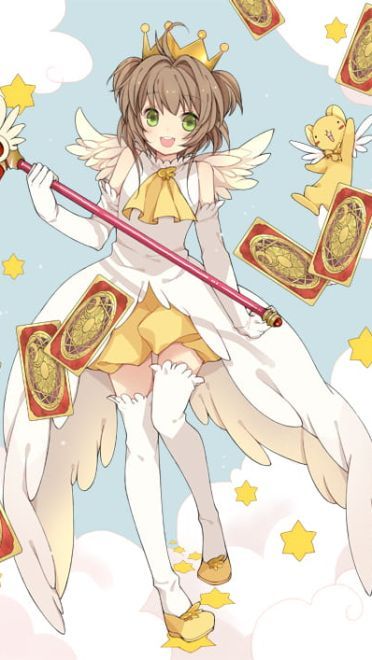 萌神出没 魔卡少女小樱手机壁纸(1)