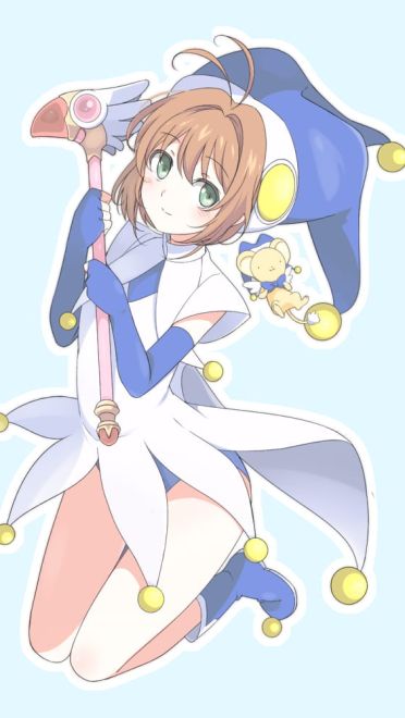 萌神出没 魔卡少女小樱手机壁纸(1)