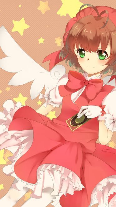 萌神出没 魔卡少女小樱手机壁纸(1)