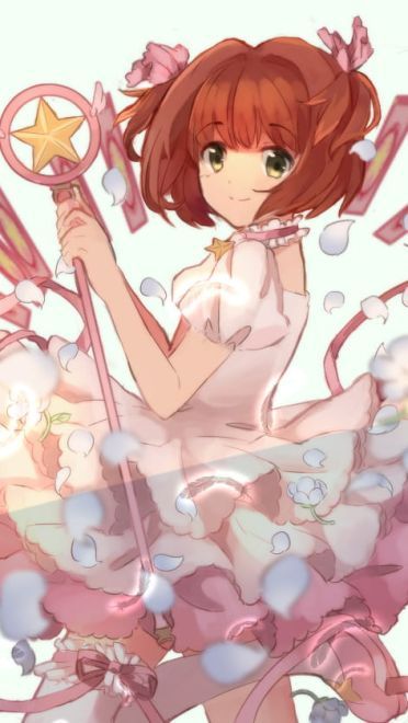 萌神出没 魔卡少女小樱手机壁纸(1)