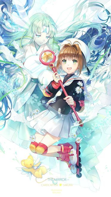 萌神出没 魔卡少女小樱手机壁纸(1)