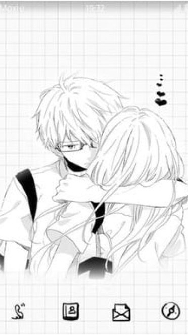 想把你抱进身体里面 简约清新安卓手机主题下载