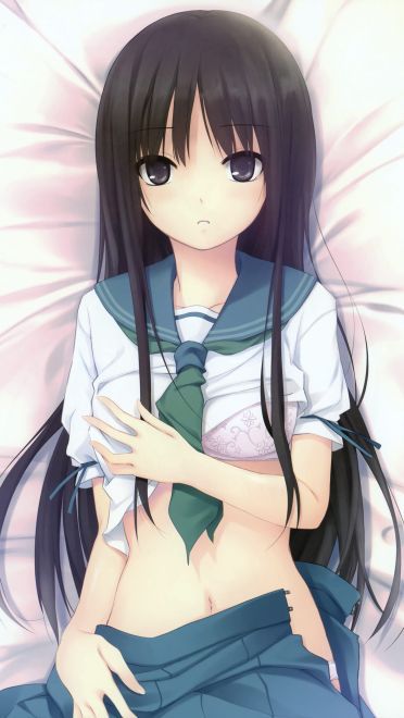 黑长直小姐姐 手机壁纸精选(1)