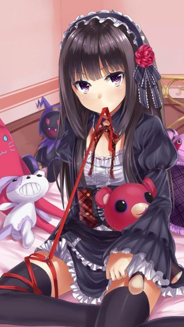 黑长直小姐姐 手机壁纸精选(1)