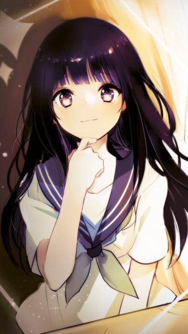 黑长直小姐姐 手机壁纸精选(1)