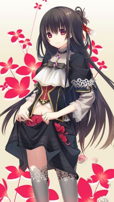 黑长直小姐姐 手机壁纸精选(1)