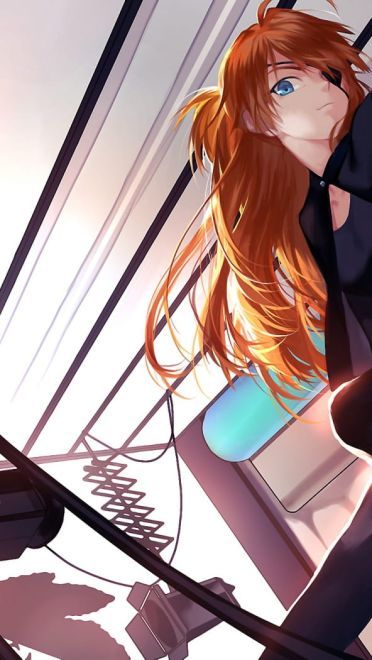 穿着战服的少女 明日香电脑壁纸(1)