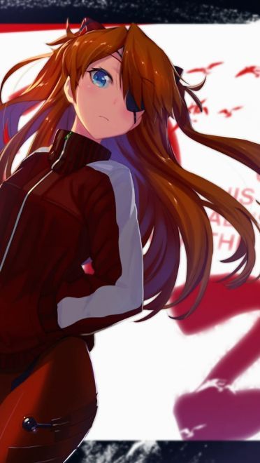 穿着战服的少女 明日香电脑壁纸(1)