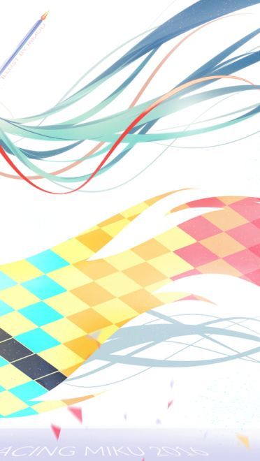 赛车女郎初音未来 电脑壁纸下载(1)