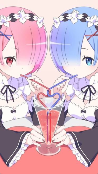 从零开始的异世界生活蕾姆双子电脑壁纸下载(1)