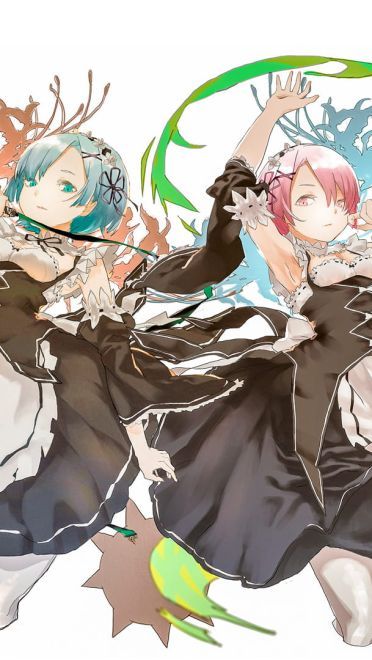 从零开始的异世界生活蕾姆双子电脑壁纸下载(1)