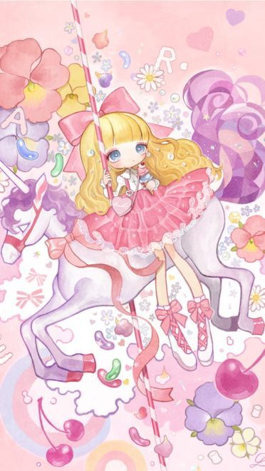 原创人物系列 哥特小萝莉手机壁纸(1)