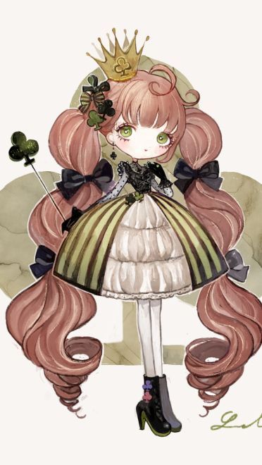 原创人物系列 哥特小萝莉手机壁纸(1)