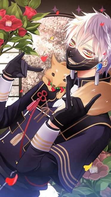 刀剑乱舞害羞腹黑的鸣狐 手机壁纸图集(1)