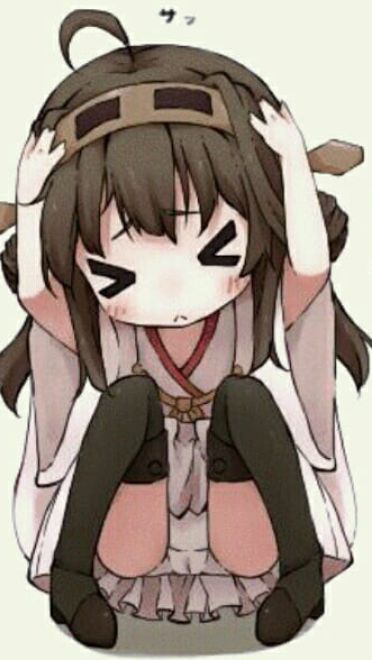 萌妹子限量版抱头表情包