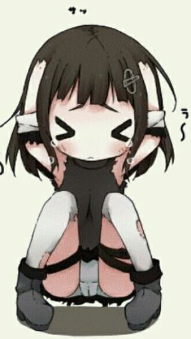 萌妹子限量版抱头表情包