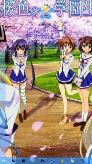 Da Capo返始 Win8电脑主题下载