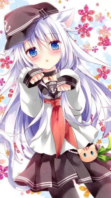 呆萌舰娘 响 手机壁纸精选图集(1)