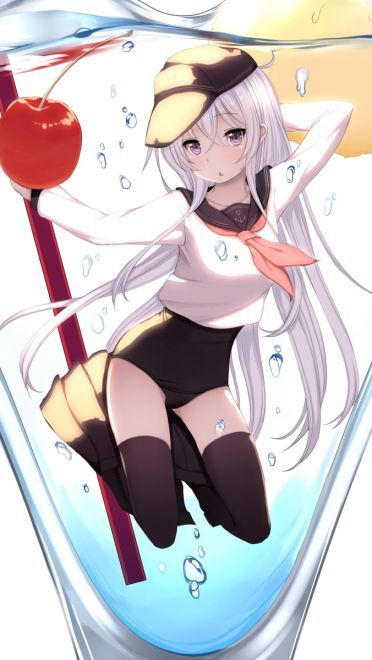 呆萌舰娘 响 手机壁纸精选图集(1)