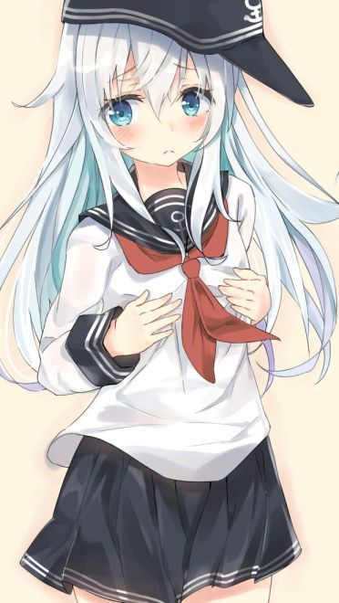 呆萌舰娘 响 手机壁纸精选图集(1)