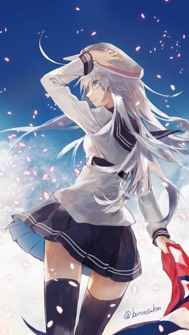 呆萌舰娘 响 手机壁纸精选图集(1)