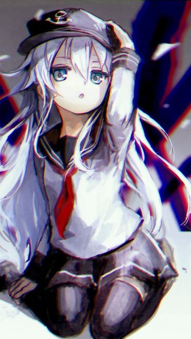 呆萌舰娘 响 手机壁纸精选图集(1)