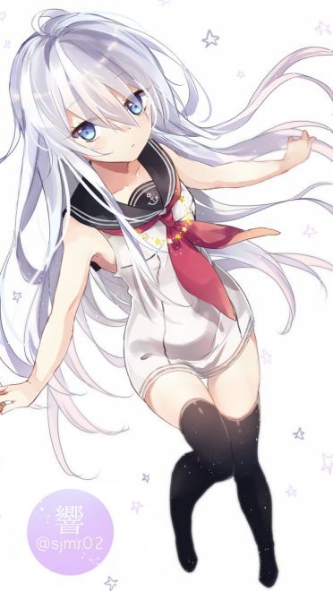 呆萌舰娘 响 手机壁纸精选图集(1)