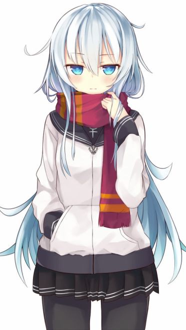 呆萌舰娘 响 手机壁纸精选图集(1)