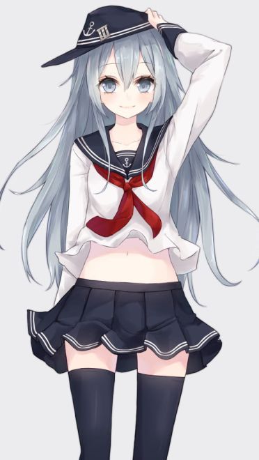 呆萌舰娘 响 手机壁纸精选图集(1)