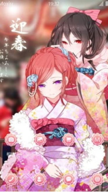 lovelive!矢泽妮可&西木野真姬 安卓手机主题下载