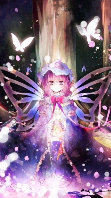 亡灵少女西行寺幽幽子 精选手机壁纸(1)