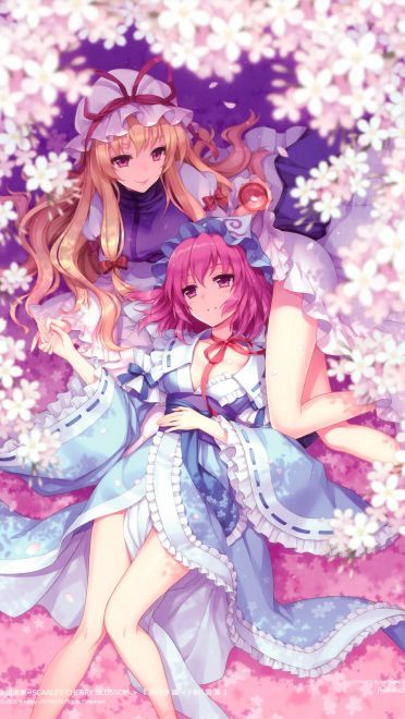 亡灵少女西行寺幽幽子 精选手机壁纸(1)