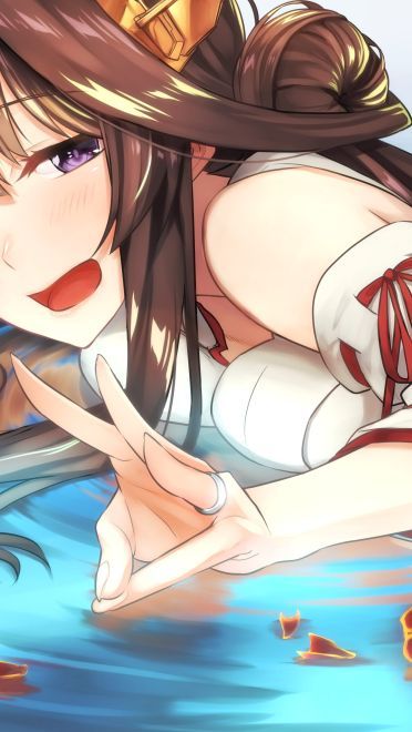 姐姐大人万岁 舰娘金刚电脑壁纸(1)