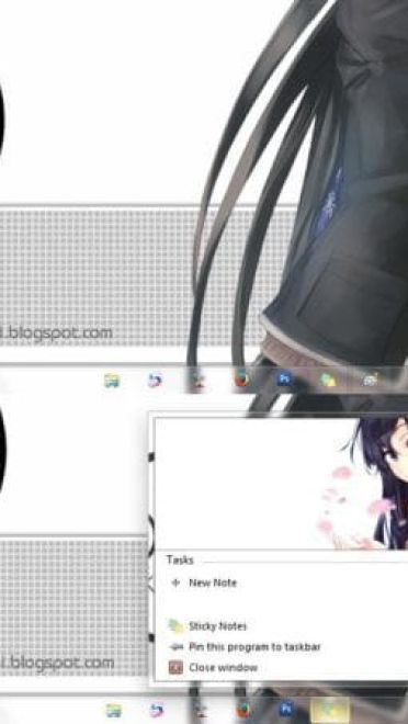 我的青春恋爱物语果然有问题 雪之下雪乃 Win7电脑主题下载