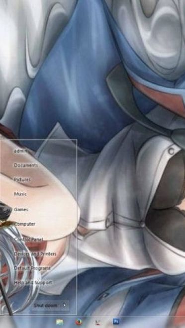 战场的的女武神 塞露贝利亚·布蕾斯 Win7电脑主题下载