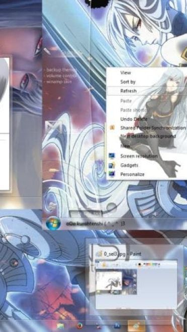 战场的的女武神 塞露贝利亚·布蕾斯 Win7电脑主题下载