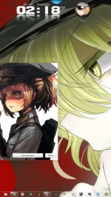 幼女战记 win7电脑主题下载