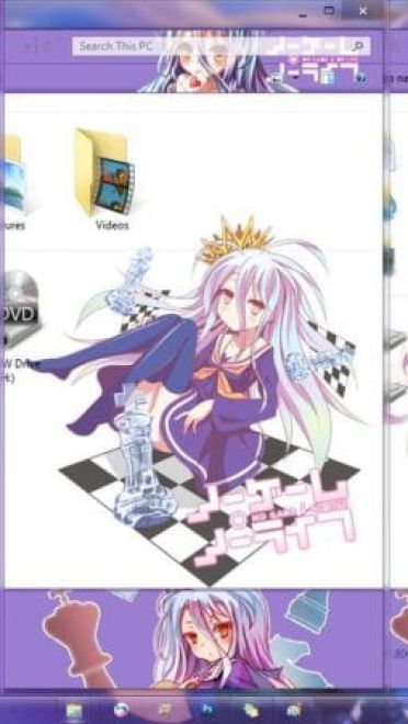 NO GAME NO LIFE游戏人生 win8电脑主题下载