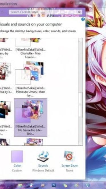 NO GAME NO LIFE游戏人生 win8电脑主题下载