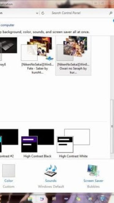 终结的炽天使 win8电脑主题下载