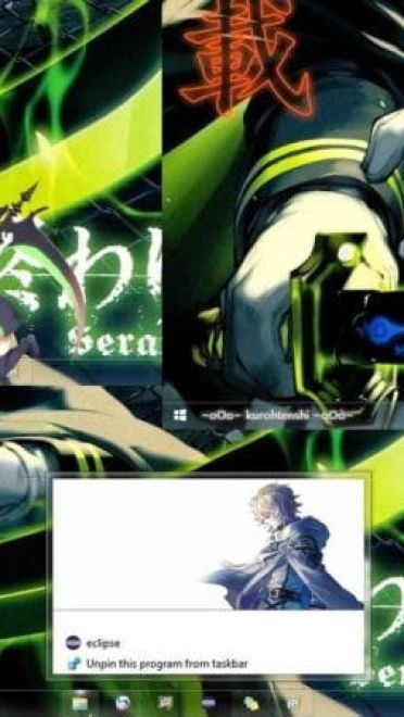 终结的炽天使 win8电脑主题下载