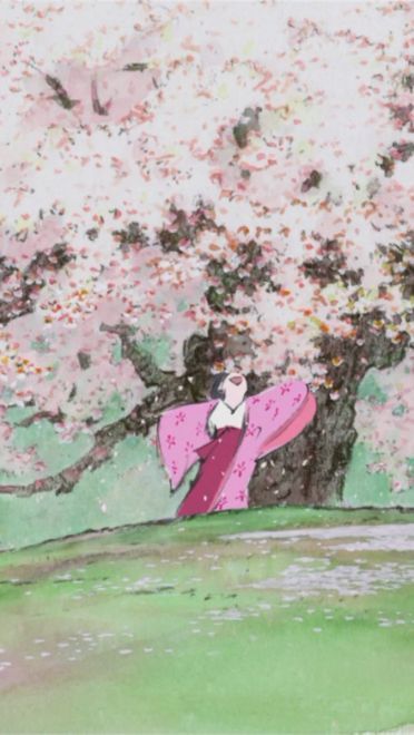 辉夜姬物语 动漫高清电脑壁纸下载(1)