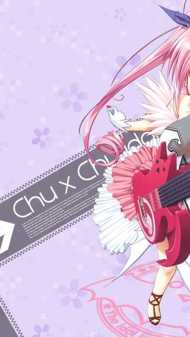 音乐与你同在 吉他与少女电脑壁纸(1)