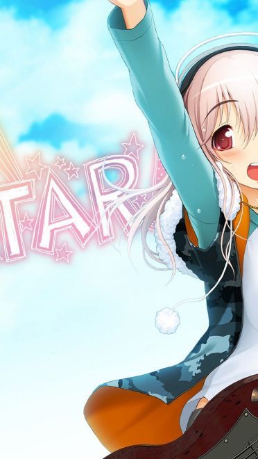 音乐与你同在 吉他与少女电脑壁纸(1)