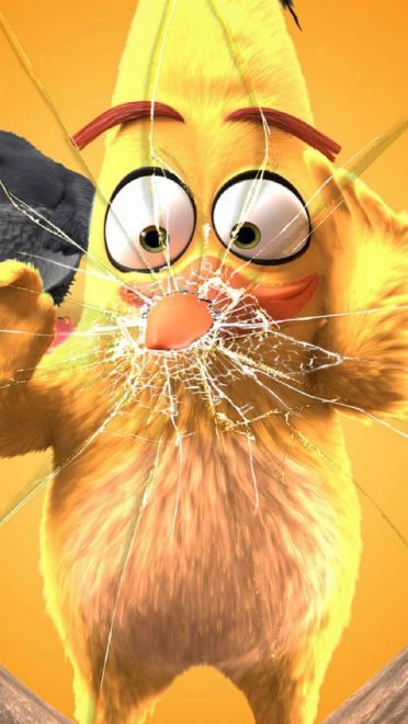 智斗大猪头 愤怒的小鸟手机壁纸