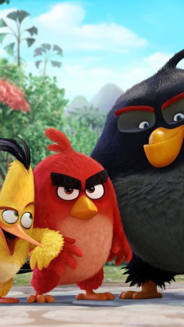 智斗大猪头 愤怒的小鸟手机壁纸