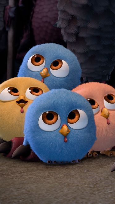 智斗大猪头 愤怒的小鸟手机壁纸