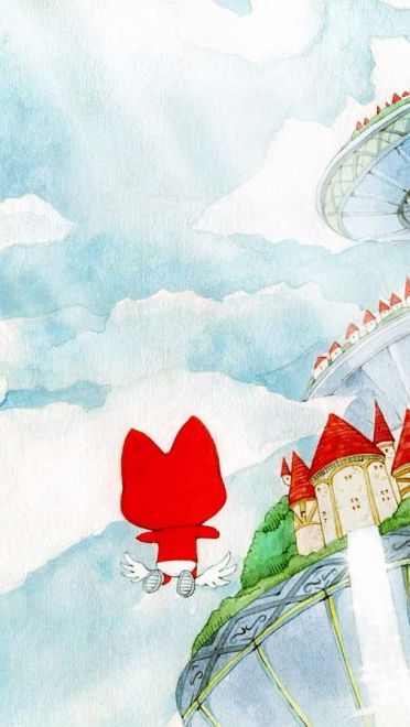 阿狸可爱的小狐狸桌面壁纸