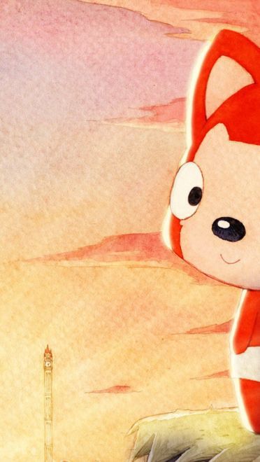 阿狸可爱的小狐狸桌面壁纸
