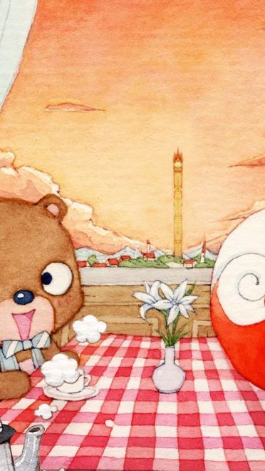 阿狸可爱的小狐狸桌面壁纸